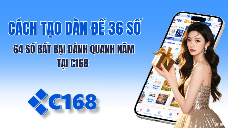 Cách Tạo Dàn Đề 36 Số, 64 Số Bất Bại Đánh Quanh Năm Tại C168